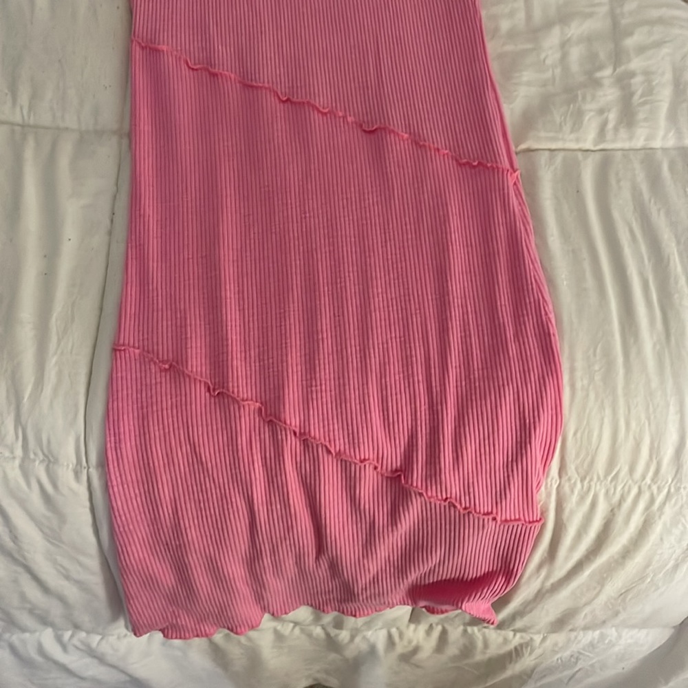 PRINCESS POLLY PINK MAXI SKIRT - Picture 2 of 2